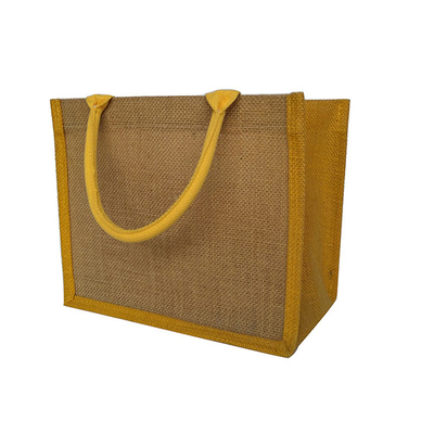 Torba na zakupy z juty o gramaturze 30x12x30cm i gramaturze 380g / m2 wielokrotnego użytku