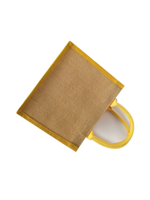 Torba na zakupy z juty o gramaturze 30x12x30cm i gramaturze 380g / m2 wielokrotnego użytku