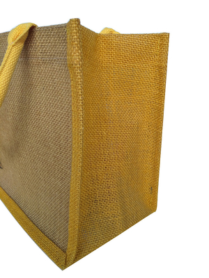 Torba na zakupy z juty o gramaturze 30x12x30cm i gramaturze 380g / m2 wielokrotnego użytku