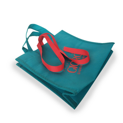 Mały worek z włókniny PP CMYK 30 cm 80 gms z recyklingu