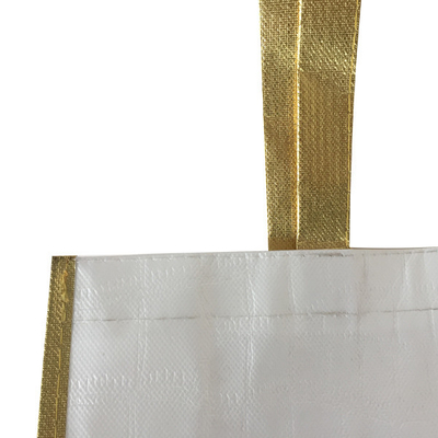 OEM 50cm laminowana torba ekologiczna z włókniny 38x12x30cm