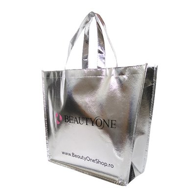 45x35x12cm Laminowana Torba Shopping 50cm RPET Eco Non Woven