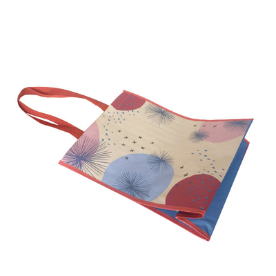 RPET 38x31x16cm 120gsm laminowane torby z polipropylenu