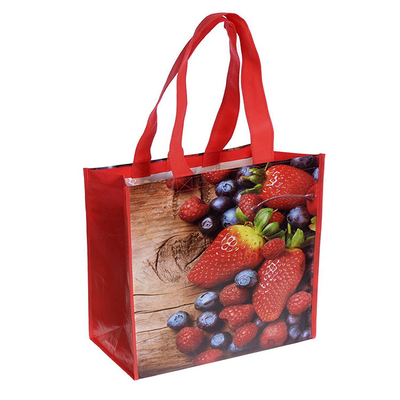 ODM 40x32x12cm 25kg 80gsm Laminowane tkane torby polipropylenowe