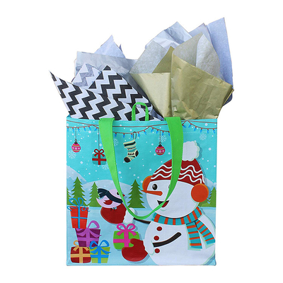 Boże Narodzenie 1000 sztuk 120gsm 50x3cm tkany worek polipropylenowy