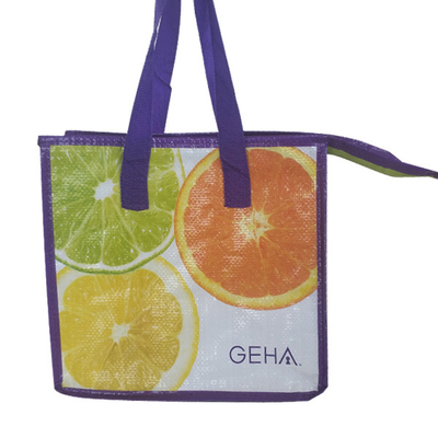Wodoodporna 100 sztuk OEM 23x26x16cm izolowana torba na lunch