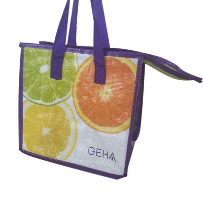 Wodoodporna 100 sztuk OEM 23x26x16cm izolowana torba na lunch
