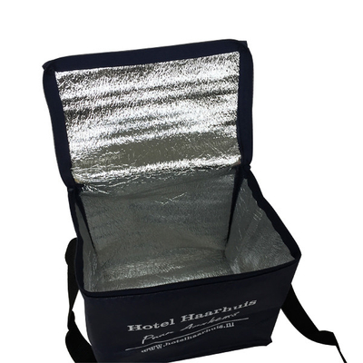 Włóknina 20x15x18cm CMKY OEM 80gsm Izolowana torba chłodnicza
