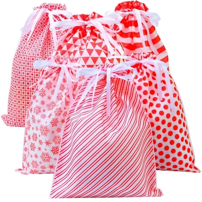 Boże Narodzenie 120x0,4cm OEM PE 20cm Torba ze sznurkiem w kamuflażu