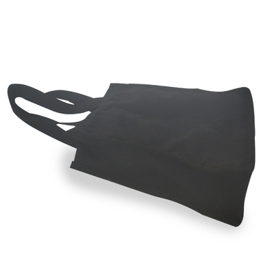 Torba na 2 butelki z czarnego płótna PE 18x9x27cm CMYK