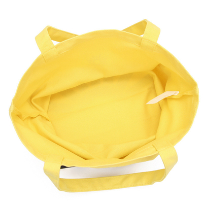 Bawełniana torba recyklingowa Geometric Yellow 8 OZ 40x11x34,5cm