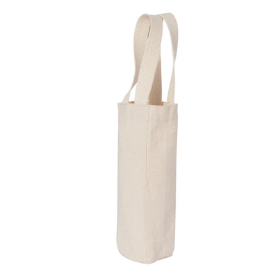 1 butelka wina OEM 8 OZ 60x2,5 cm bawełniana torba do recyklingu