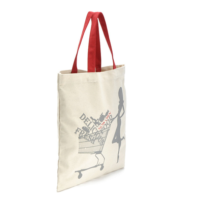Supermarket ODM 6oz Pusta bawełniana torba do recyklingu 33x40cm