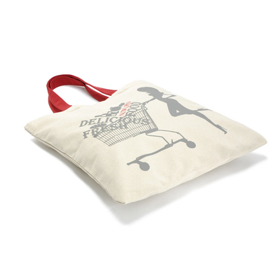 Supermarket ODM 6oz Pusta bawełniana torba do recyklingu 33x40cm