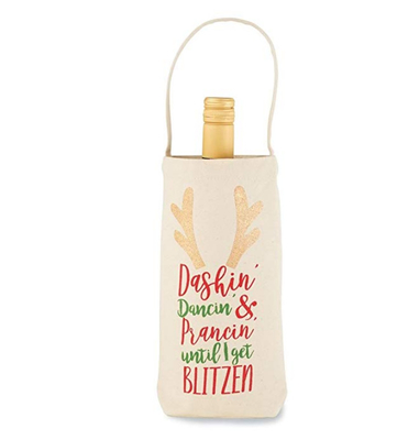 1 butelka wina OEM 8 OZ 60x2,5 cm bawełniana torba do recyklingu