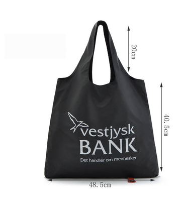1 kolorowy druk poliestrowy 40 cm x 60 cm składana torba z grubej bawełny 190T