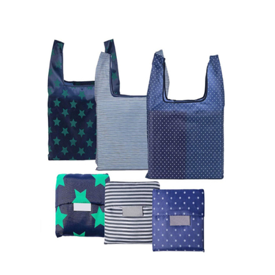 Piknik 40cmx50cm 30cm Nylonowa składana torba na zakupy 190T