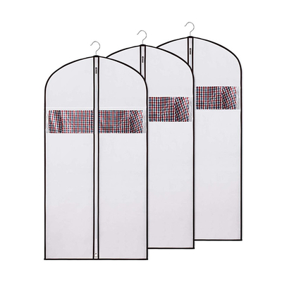 Męska zapinana na zamek włóknina CMYK 9gsm 60x90cm Uchwyt na garnitur