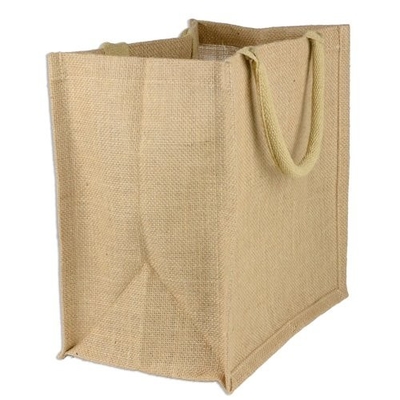 Juta Torba na zakupy wielokrotnego użytku 40x14x34cm 390gsm z juty