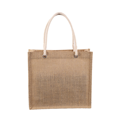 Shopping Natural Color 30xx12x30cm 380gsm Worki jutowe na zakupy