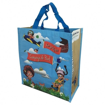 4 kolorowe nadruki 2,5x60cm 30x10x40cm 120gsm Worek RPET