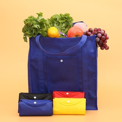 Supermarket Uchwyty 30cm 40x40x10cm Składana torba z włókniny