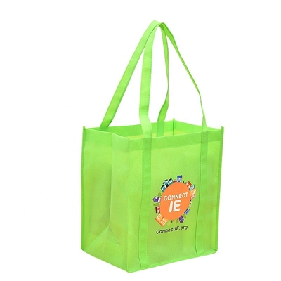 Supermarket Uchwyty 30cm 40x40x10cm Składana torba z włókniny