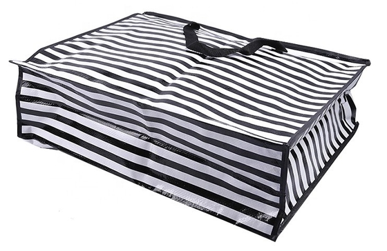 Duża laminowana torba tkana z polipropylenu RoHS o gramaturze 80 g / m2, 100 sztuk