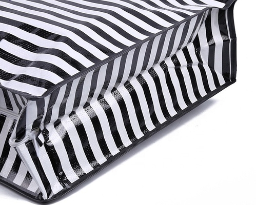 Duża laminowana torba tkana z polipropylenu RoHS o gramaturze 80 g / m2, 100 sztuk