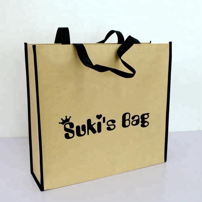 Zakupy 80gsm 150g 42x38x12cm Torba papierowa z włókniny