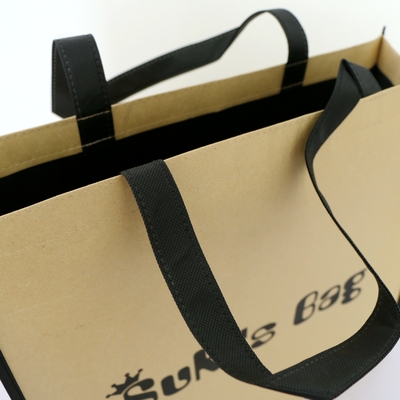 Zakupy 80gsm 150g 42x38x12cm Torba papierowa z włókniny