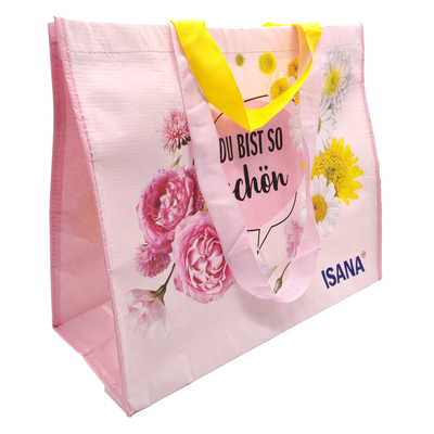 RPET 60X3cm 30g CMYK BOPP Laminowane worki tkane PP