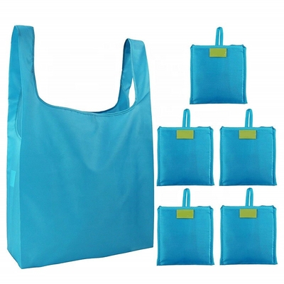RPET 30cm 36x38cm PEVA Składane torby na zakupy wielokrotnego użytku