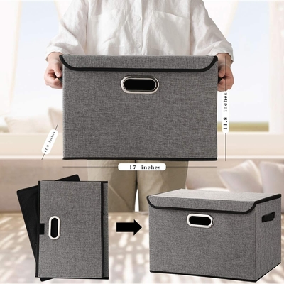 Odzież 10L 10 KG 32x32x16cm Składane pudełko materiałowe